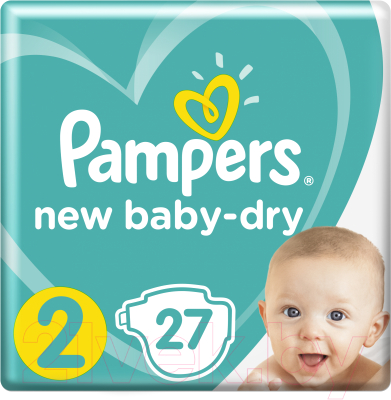 Подгузники детские Pampers New Baby-Dry 2 Mini - фото