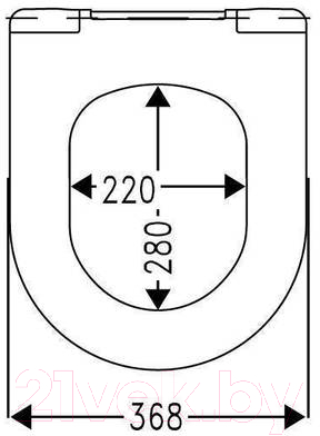 Сиденье для унитаза Roca Leon ZRU9302943