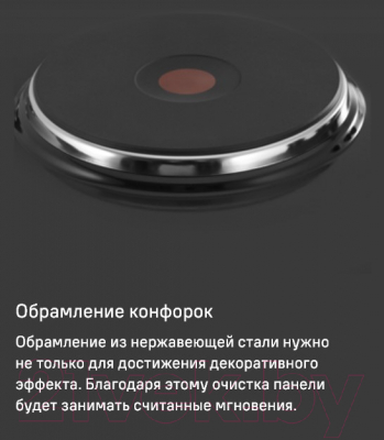 Электрическая варочная панель Maunfeld EEHE.64.4B