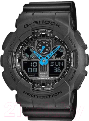 Часы наручные мужские Casio GA-100C-8AER - фото