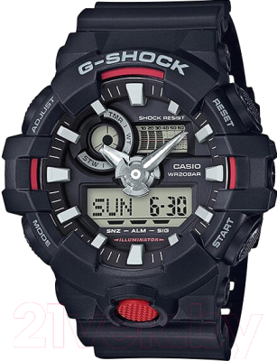 Часы наручные мужские Casio GA-700-1AER - фото