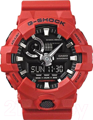 Часы наручные мужские Casio GA-700-4AER - фото