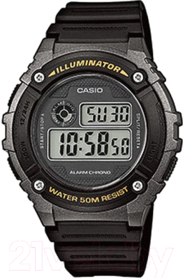 Часы наручные мужские Casio W-216H-1BVEF - фото