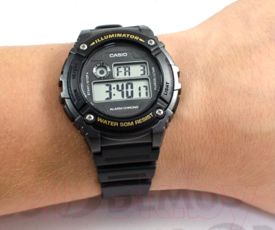 Часы наручные мужские Casio W-216H-1BVEF