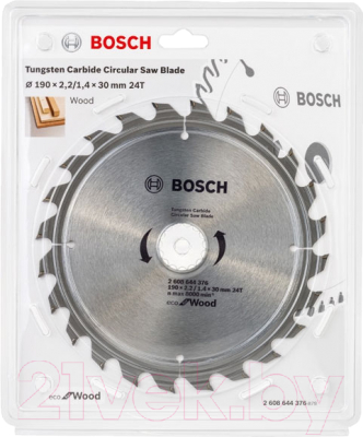 Пильный диск Bosch 2.608.644.376 - фото