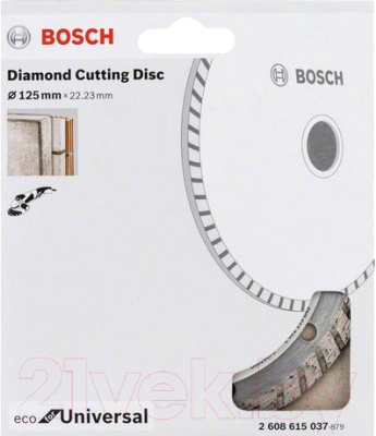 Отрезной диск алмазный Bosch 2.608.615.037