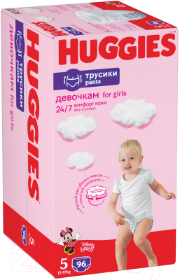 Подгузники-трусики детские Huggies 5 Disney Girl Box