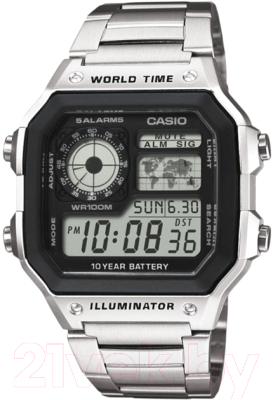 Часы наручные мужские Casio AE-1200WHD-1AVEF - фото