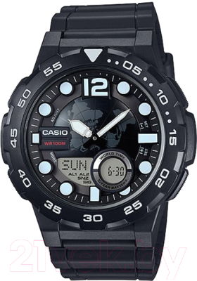 Часы наручные мужские Casio AEQ-100W-1AVEF - фото