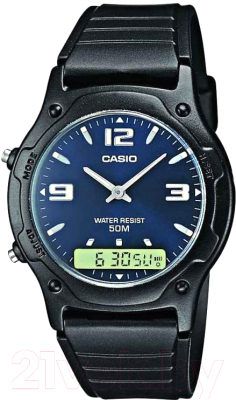 Часы наручные мужские Casio AW-49HE-2AVEF - фото