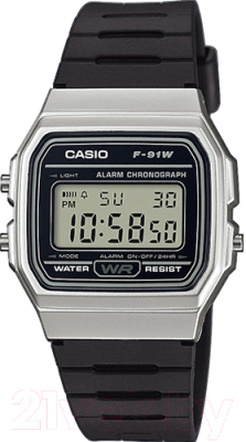 Часы наручные мужские Casio F-91WM-7AEF - фото