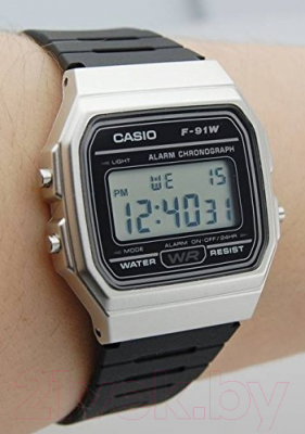 Часы наручные мужские Casio F-91WM-7AEF