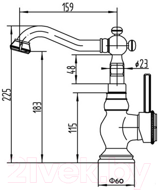 Смеситель Gerhans K11018