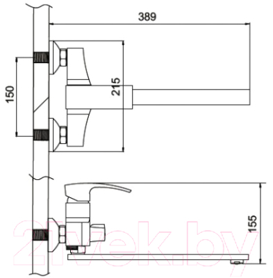 Смеситель Gerhans K13114