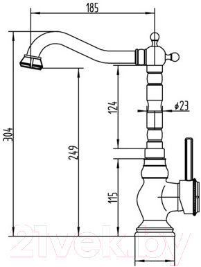 Смеситель Gerhans K14218