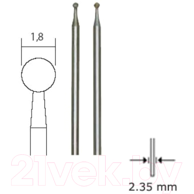 Набор насадок для гравера Proxxon 28222