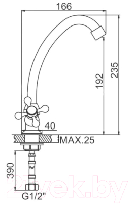 Смеситель Wisent W4965