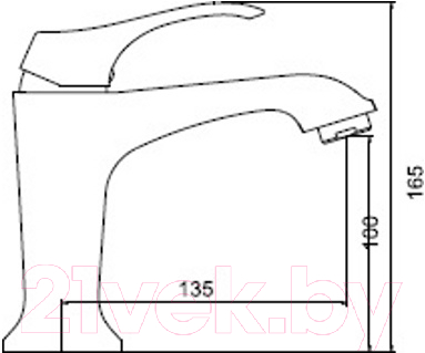 Смеситель Ledeme L1042