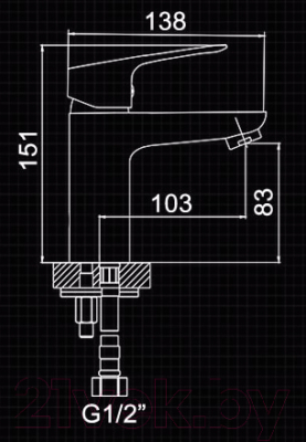 Смеситель Ledeme L1049