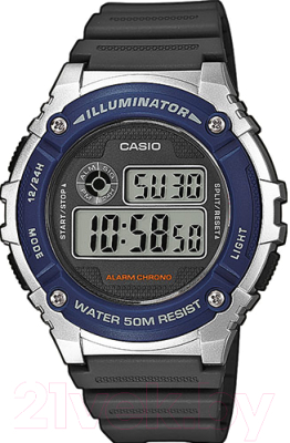 Часы наручные мужские Casio W-216H-2AVEF - фото