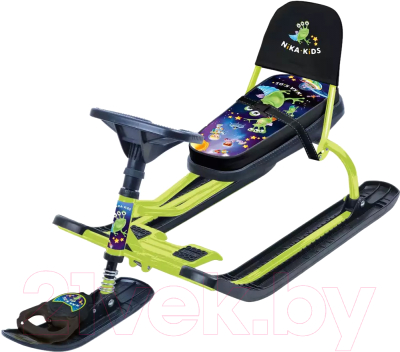 Снегокат детский Ника Тимка спорт 4-1. Пришельцы / ТС4-1 - фото