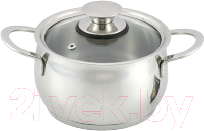 Кастрюля Кухар Магнолия Престиж / КМ3-16С2 (1.8л) - фото