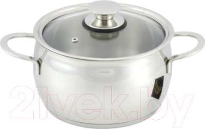 Кастрюля Кухар Магнолия Престиж / КМ3-18С2 (2.5л) - фото