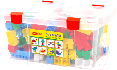 Конструктор Полесье Супер-микс / 50601 - фото