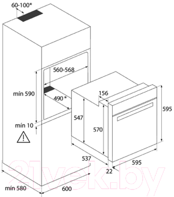 Электрический духовой шкаф Teka HBB 605