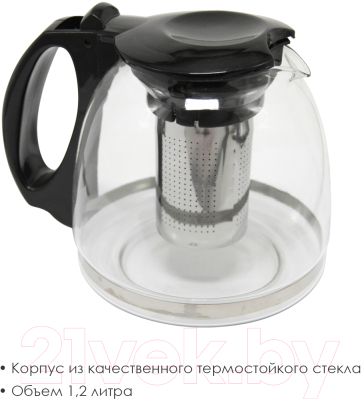 Электрочайник Atlanta ATH-2591 (черный)