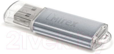 Usb flash накопитель Mirex Unit Silver 4GB (13600-FMUUSI04) - фото