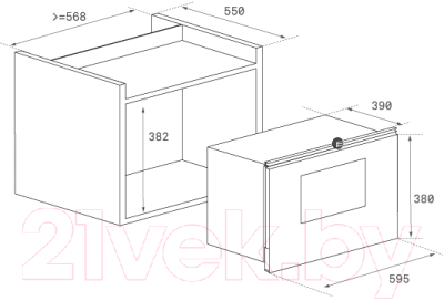 Микроволновая печь Teka ML 825 TFL BI / 40590640