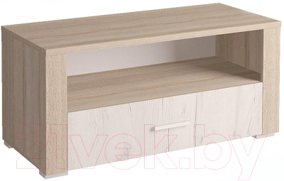 Тумба Интерлиния Коламбия КЛ-8 (дуб сонома/дуб белый) - фото