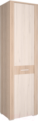 Шкаф-пенал Интерлиния Коламбия КЛ-5 правый (дуб сонома/дуб белый) - фото