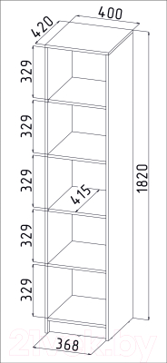 Стеллаж Интерлиния СК-026