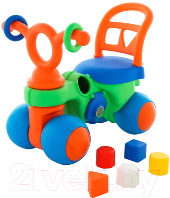 Каталка детская Полесье Крокодильчик / 66244 - фото