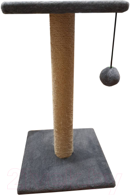 Лежанка-когтеточка Cat House Столбик с полкой 0.7