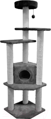 Комплекс для кошек Cat House Торнадо сизаль - фото