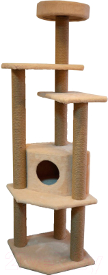 Комплекс для кошек Cat House Торнадо джут - фото