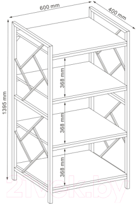 Стеллаж Signal Tablo R4
