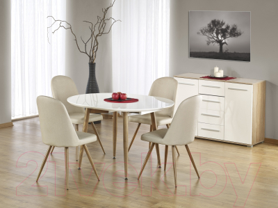 Обеденный стол Halmar Edward 120-200x100