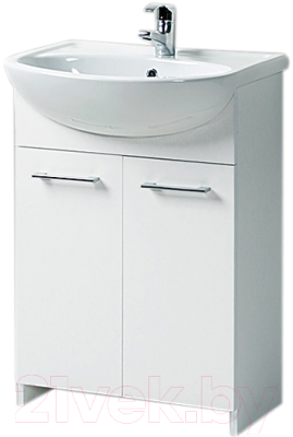 Тумба под умывальник Акваль Карина 60 / EK.60.00.00.N - фото