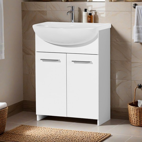 Тумба под умывальник Акваль Карина 60 / EK.60.00.00.N