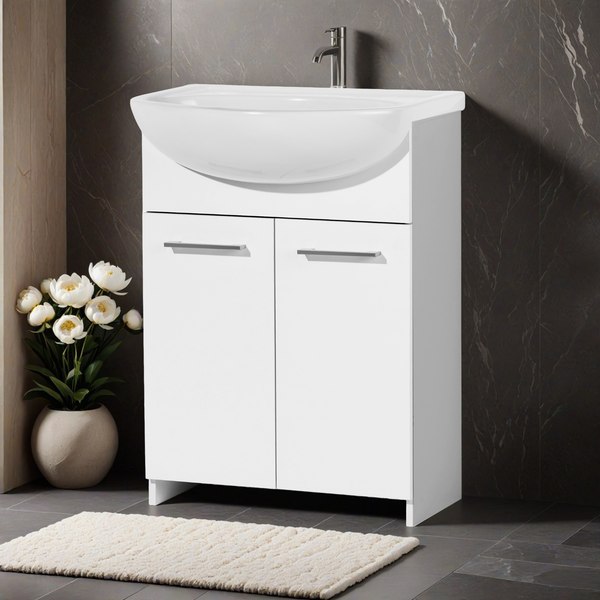 Тумба под умывальник Акваль Карина 60 / EK.60.00.00.N