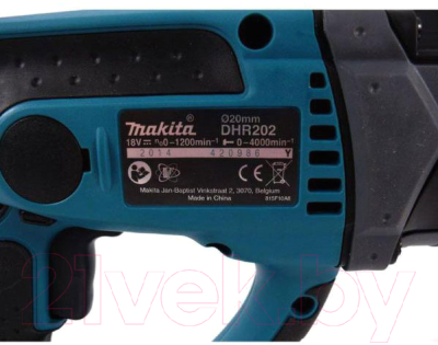 Профессиональный перфоратор Makita DHR202Z