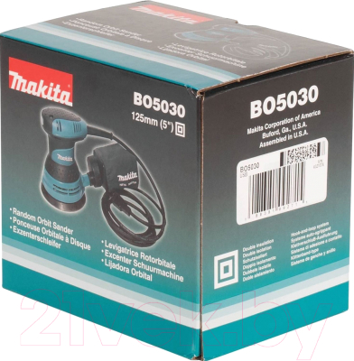 Профессиональная эксцентриковая шлифмашина Makita BO5030