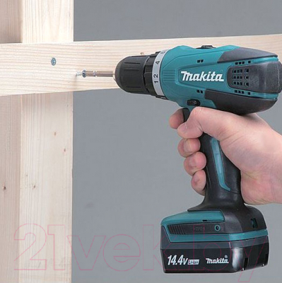Профессиональная дрель-шуруповерт Makita DHP453SYE