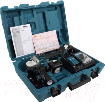 Профессиональная угловая шлифмашина Makita DGA508RME