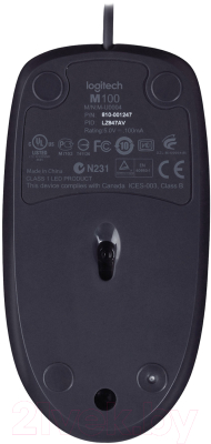Мышь Logitech B100 / 910-003357