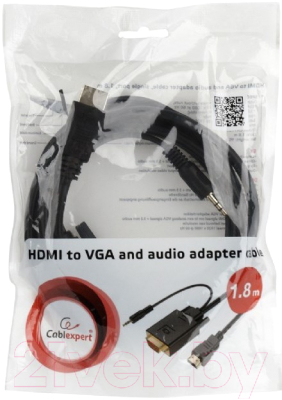 Кабель Cablexpert A-HDMI-VGA-03-10